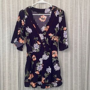 A&F Floral Romper